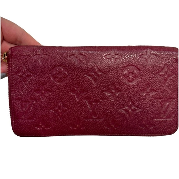 Louis Vuitton empreinte  zippy organizer secret Bordeaux SPO172 - Picture 3 of 12